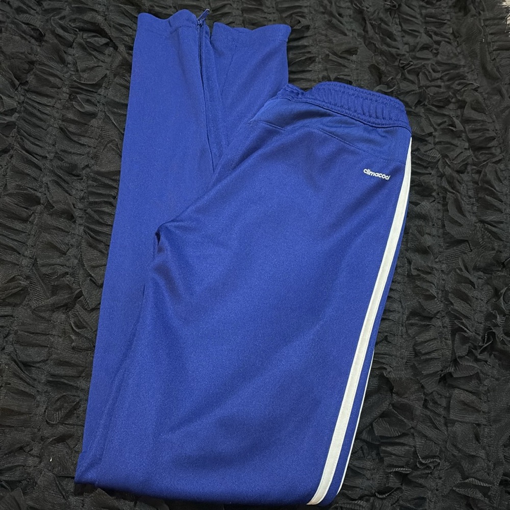 Women’s Adidas royal blue ClimaCool pants Size XS 4-6 - Picture 5 of 6